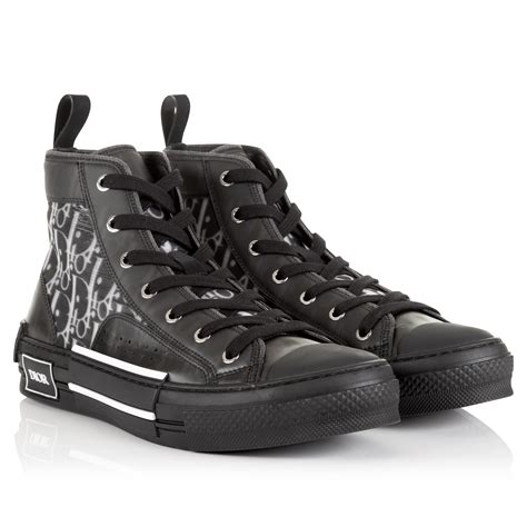 dior sneakers black high top|Dior high top sneakers price.